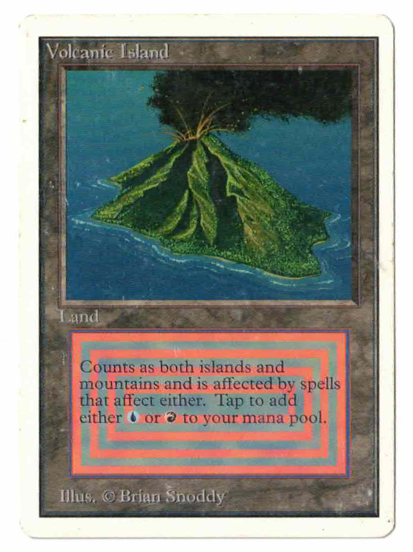 Volcanic Island [Unlimited Edition] (TGS00189) High End MTG Single Magic: The Gathering   