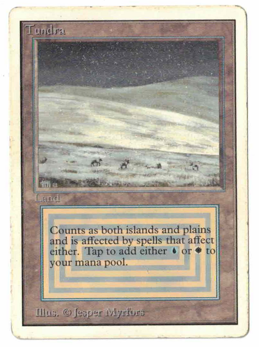 Tundra [Unlimited Edition] (TGS00184) High End MTG Single Magic: The Gathering   