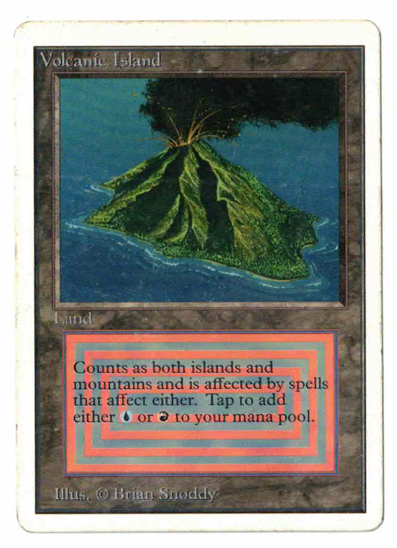 Volcanic Island [Unlimited Edition] (TGS00191) High End MTG Single Magic: The Gathering   