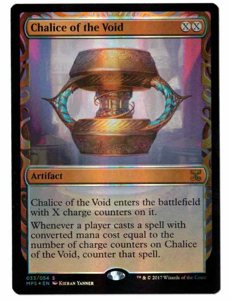 Chalice of the Void [Kaladesh Inventions] (MW-031) - Scan High End MTG Single Magic: The Gathering   