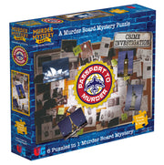 Murder Mystery Case File Puzzle: Passport to Murder Board Games University Games   