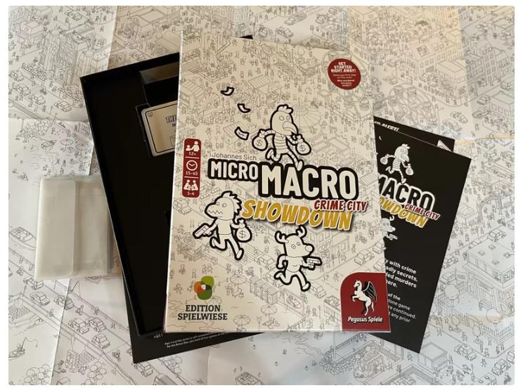 MicroMacro: Crime City 4: Showdown Board Games Pegasus Spiele