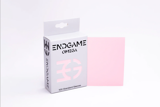 ENDGAME: Omega Sleeves - Sakura Pink 100ct Card Sleeves ENDGAME