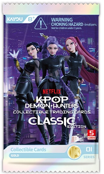 Kayou Collectible Cards: KPop Demon Hunters Classic Edition Series 1 Booster Pack Kayou Kayou