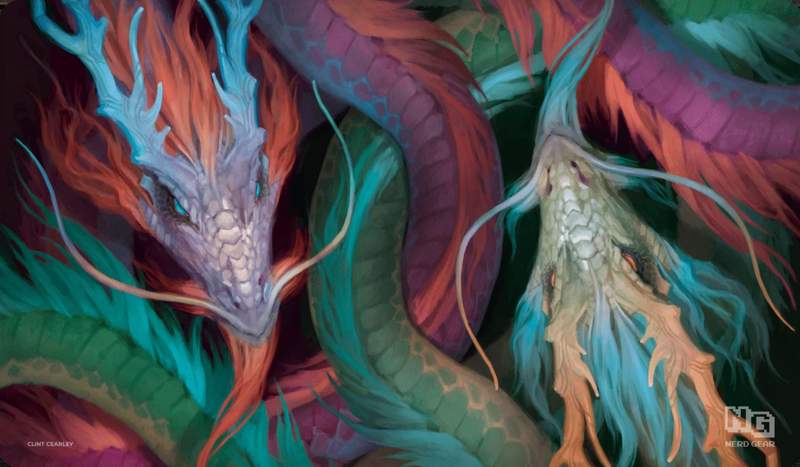 Nerd Gear: Playmat - Clint Cearley (Dragons)