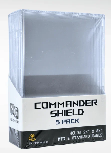 Nerd Gear: Commander Shield - 5 pack