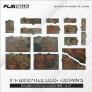 Frontline Gaming Terrain: 11th Edition Full Color Terrain Bases Terrain FLG