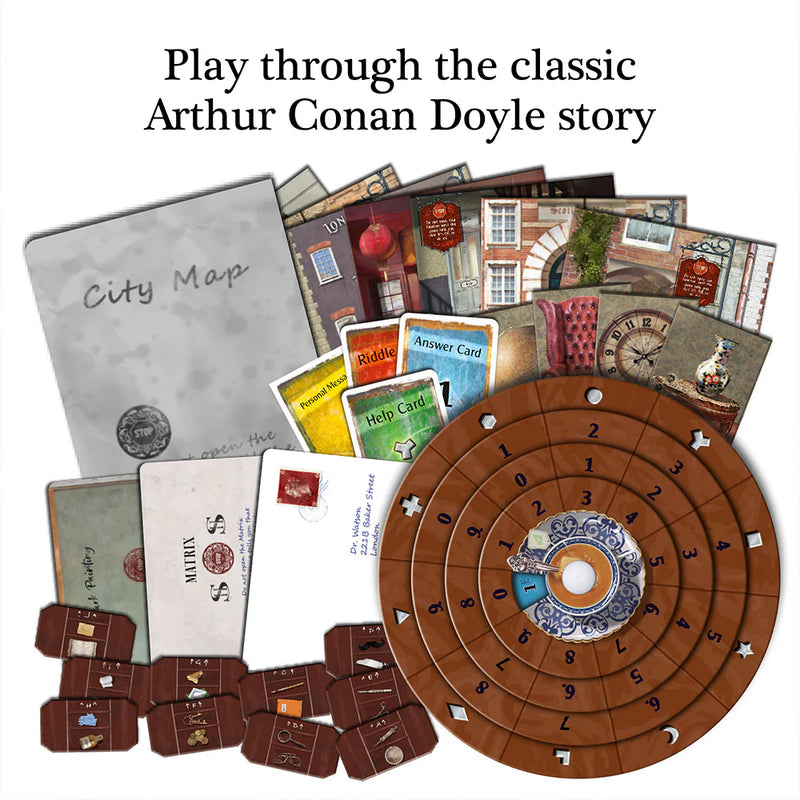 Exit: The Disappearance of Sherlock Holmes (2023) Board Games Kosmos   