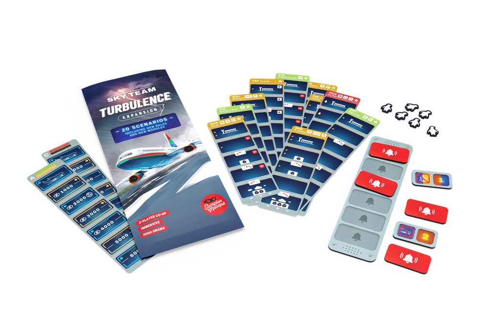 Sky Team: Turbulence Expansion Board Games Scorpion Masqué