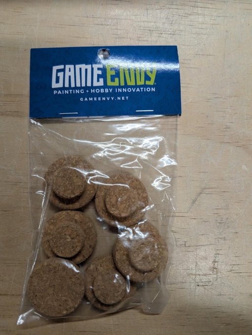 Game Envy: Hobby Holder - Small Cork Inserts (6 Pack) Hobby Brushes Game Envy