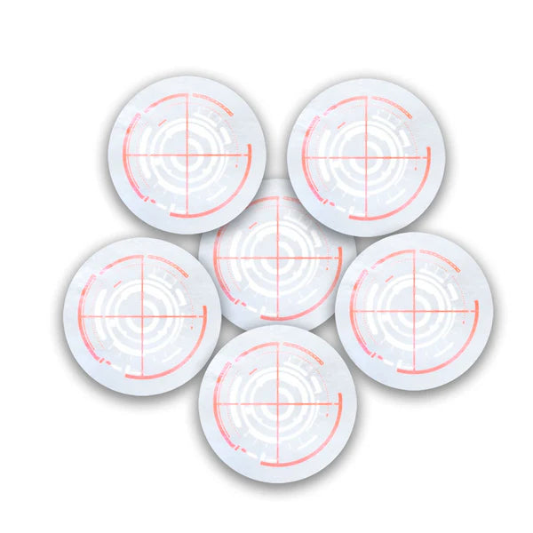 Frontline Gaming: Objective Markers - Snow Three (Orange) Terrain FLG   