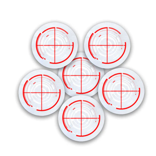 Frontline Gaming: Objective Markers - Snow Three (Red) Terrain FLG   
