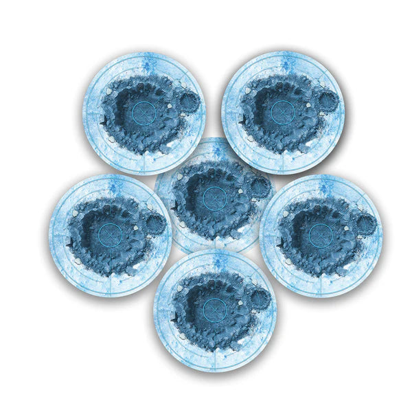 Frontline Gaming: Objective Markers - Snow Crater Terrain FLG
