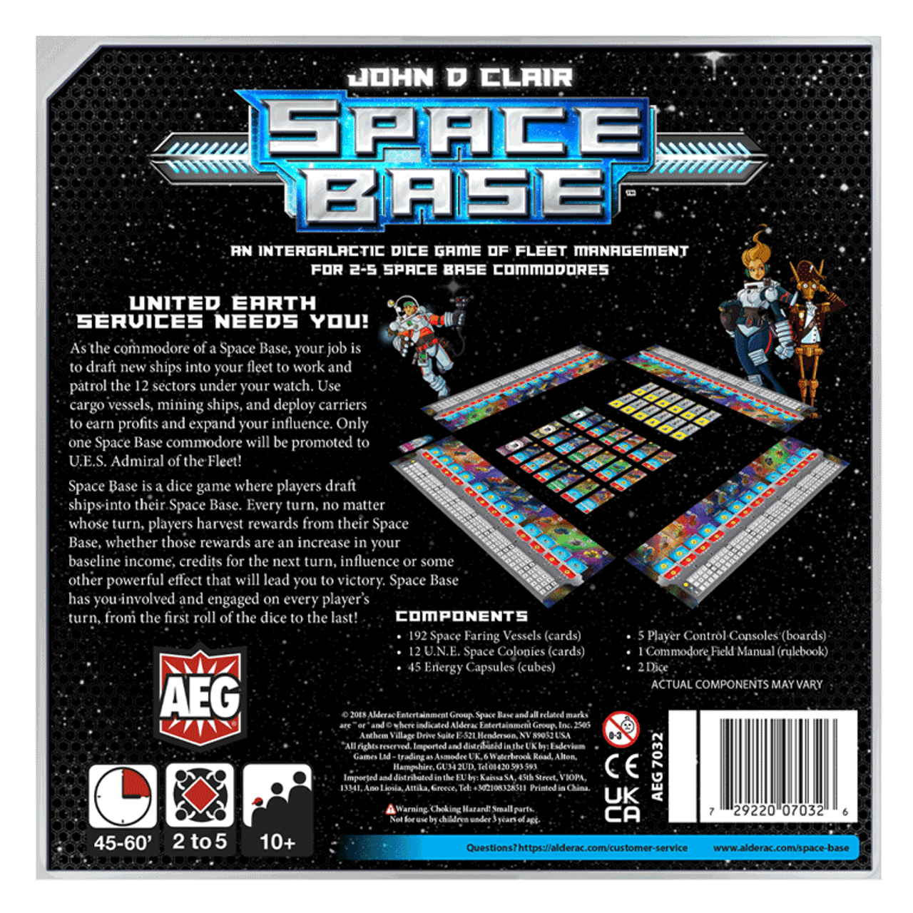 Space Base Board Games AEG