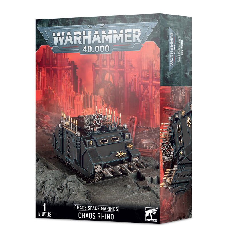 Chaos Space Marines: Chaos Rhino Warhammer 40k Games Workshop   