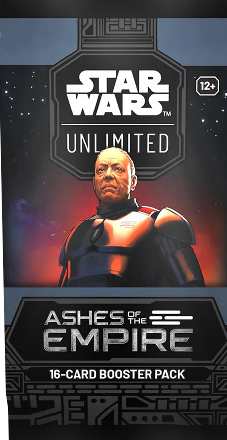 Star Wars Unlimited: Ashes Of The Empire - Draft Booster pack (In Store: July 10 ; Online: July 17)