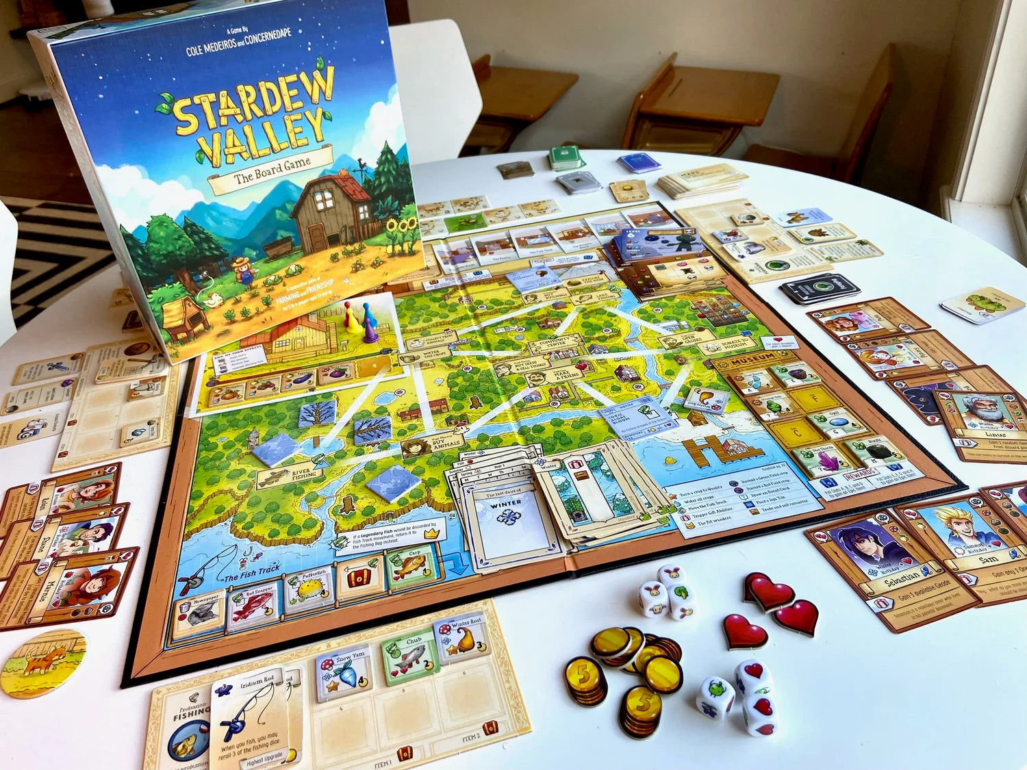 Stardew Valley the Board Game Board Games ConcernedApe