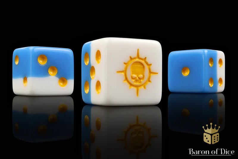 Baron of Dice: "Supernova" 25x16mm Square Corner Dice Dice & Gaming Accessories Baron of Dice