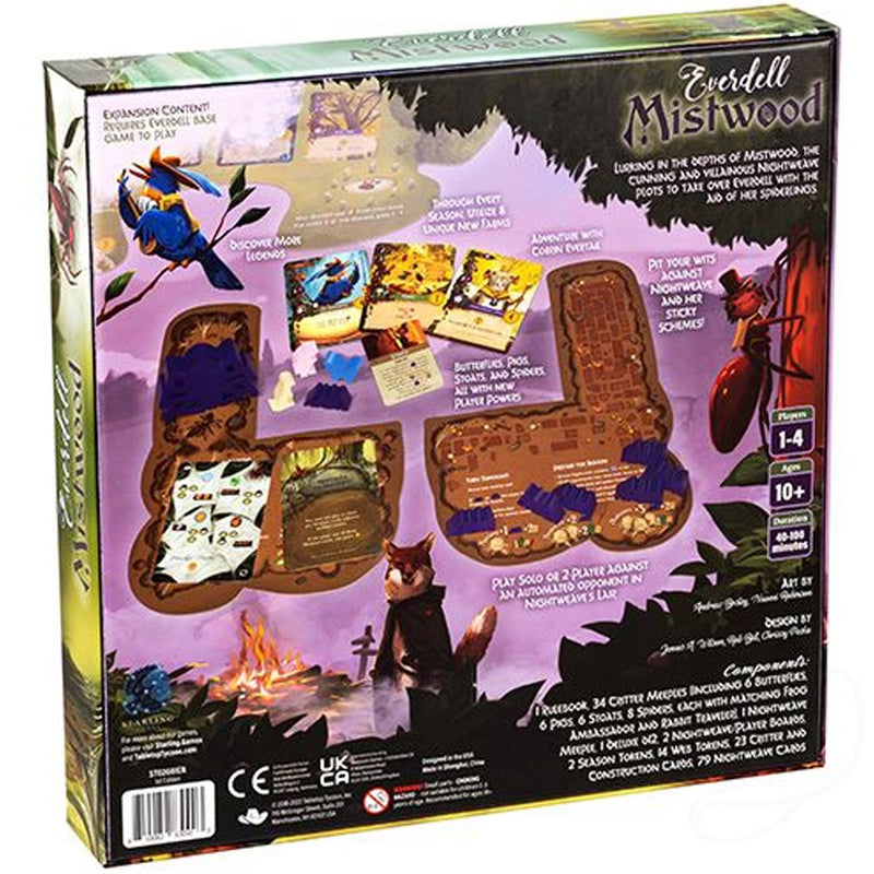 Everdell: Mistwood Expansion Board Games Starling Games