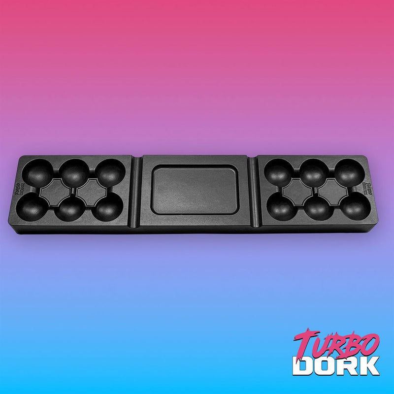 Turbo Dork: Non-Stick Silicone Dry Palette - Large Black