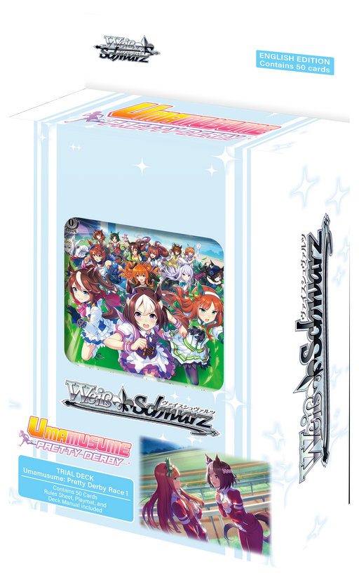 Weiss Schwarz: Umamusume: Pretty Derby Race 1 Trial Deck (English) (Limit 2) Collectible Trading Cards Bushiroad
