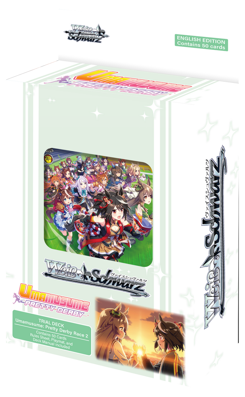 Weiss Schwarz: Umamusume: Pretty Derby Race 2 Trial Deck (English) (Limit 2) Collectible Trading Cards Bushiroad