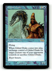 Gilded Drake [Urza's Saga] Scan (TGS00244) High End MTG Single Magic: The Gathering