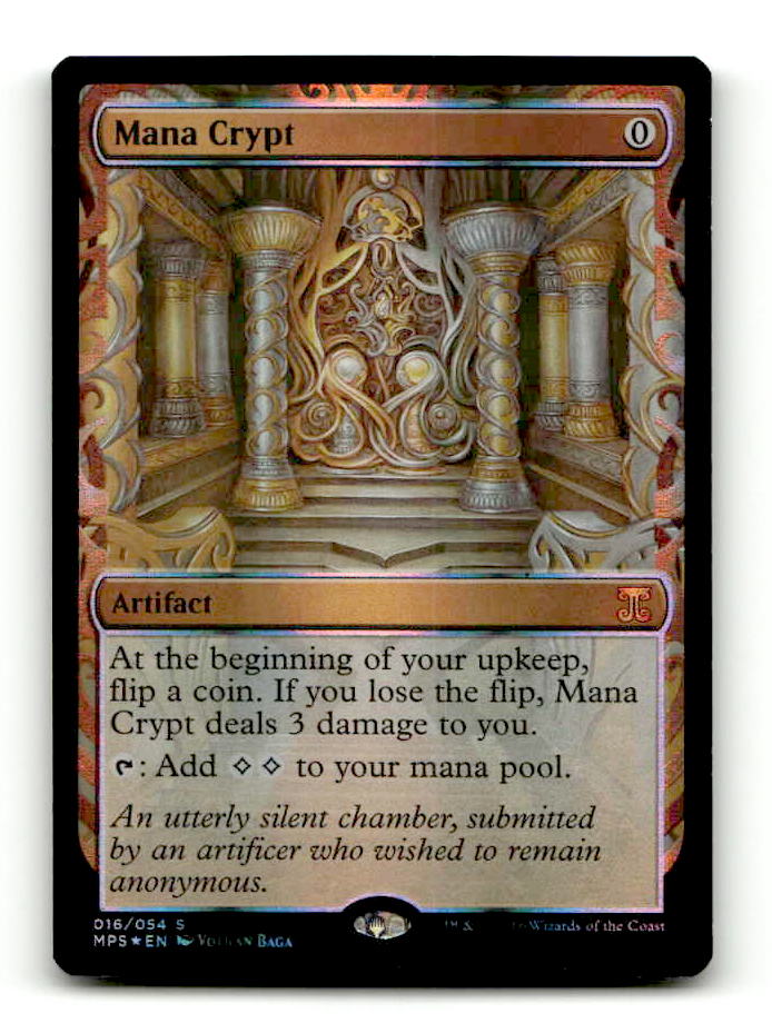 Mana Crypt [Kaladesh Inventions] (TGS00294) (Scan) High End MTG Single Magic: The Gathering