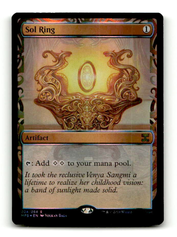 Sol Ring [Kaladesh Inventions] (TGS00299) (Scan) High End MTG Single Magic: The Gathering