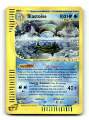 Blastoise (4) (4/165) - [Expedition] Holofoil (TGS00306) (Scan) High End Pokemon Pokémon
