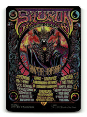 Sauron, the Dark Lord (Borderless Poster) Foil [The Lord of the Rings: Tales of Middle-Earth] (TGS00327) (Scan) High End MTG Single Magic: The Gathering