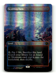 Scalding Tarn (Dragonscale Foil) (SPG-117) [Special Guests] (Borderless) Foil (TGS00331) (Scan) High End MTG Single Wizards of the Coast