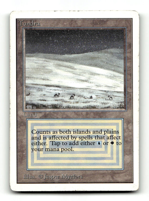 Tundra [Unlimited Edition] (TGS00332) (Scan) High End MTG Single Magic: The Gathering