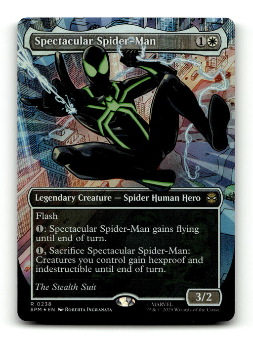Spectacular Spider-Man (238) (SPM-238) [Marvel's Spider-Man] Foil (TGS00333) (Copy) High End MTG Single Wizards of the Coast