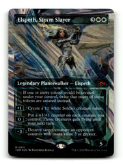 Elspeth, Storm Slayer (Showcase) (Halo Foil) (TDM-411) [Tarkir: Dragonstorm] (TGS00337) (Scan) High End MTG Single Wizards of the Coast