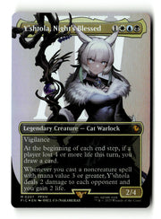 Y'shtola, Night's Blessed (Borderless) (FIC-207) [Commander: FINAL FANTASY] Foil (TGS00341) (Scan) High End MTG Single Wizards of the Coast
