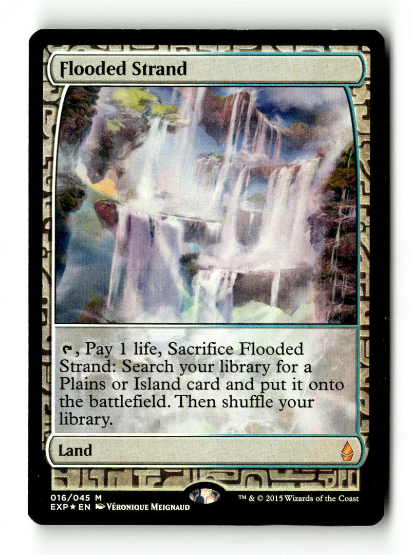 Flooded Strand [Zendikar Expeditions] (TGS00346) (Scan) High End MTG Single Magic: The Gathering