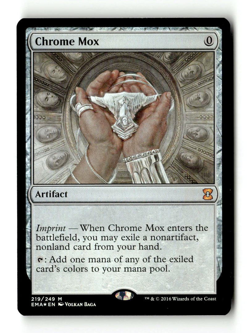 Chrome Mox [Eternal Masters] Foil (TGS00351) (Scan) High End MTG Single Magic: The Gathering