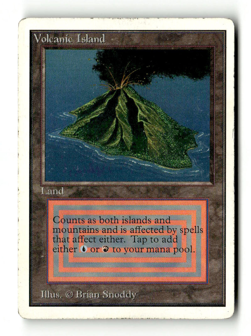 Volcanic Island [Unlimited Edition] (TGS00354) (Scan) High End MTG Single Magic: The Gathering