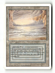 Underground Sea (3ED-290) [Revised Edition] (TGS00355) (Scan) High End MTG Single Magic: The Gathering