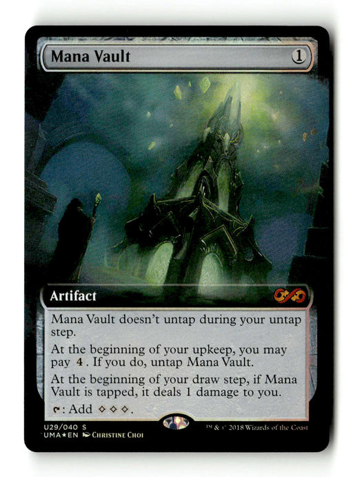 Mana Vault (Topper) [Ultimate Masters Box Topper] (TGS00358) (Scan) High End MTG Single Magic: The Gathering