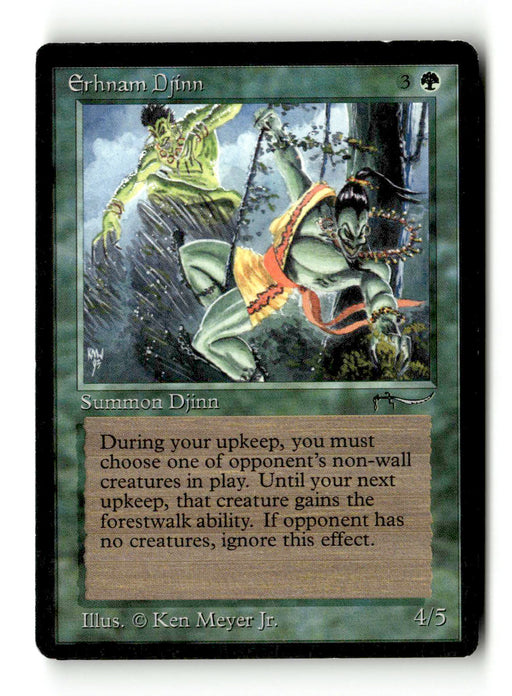 Erhnam Djinn [Arabian Nights] (TGS00368) (Scan) High End MTG Single Magic: The Gathering