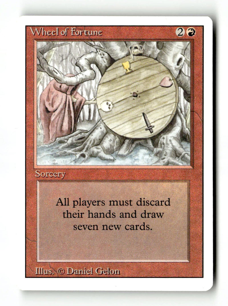 Wheel of Fortune (3ED-185) [Revised Edition] (TGS00372) (Scan) High End MTG Single Magic: The Gathering