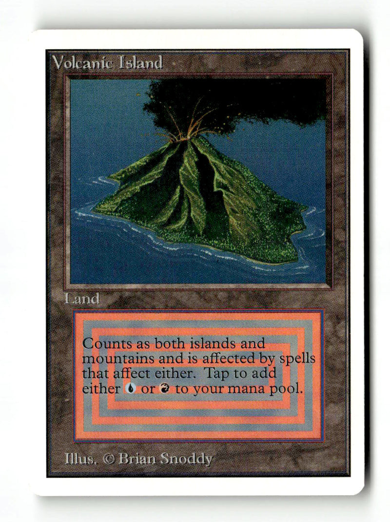 Volcanic Island [Unlimited Edition] (TGS00373) (Scan) High End MTG Single Magic: The Gathering