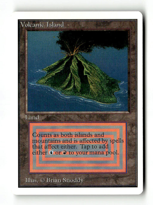 Volcanic Island [Unlimited Edition] (TGS00373) (Scan) High End MTG Single Magic: The Gathering