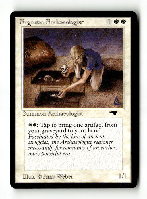Argivian Archaeologist [Antiquities] (TGS00376) (Scan) High End MTG Single Magic: The Gathering