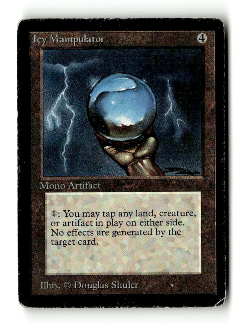 Icy Manipulator [Beta Edition] (TGS00383) (Scan) High End MTG Single Magic: The Gathering