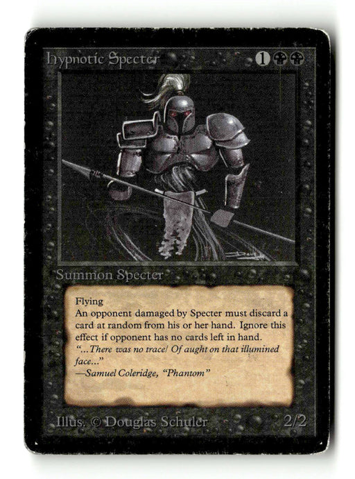 Hypnotic Specter [Beta Edition] (TGS00384) (Scan) High End MTG Single Magic: The Gathering