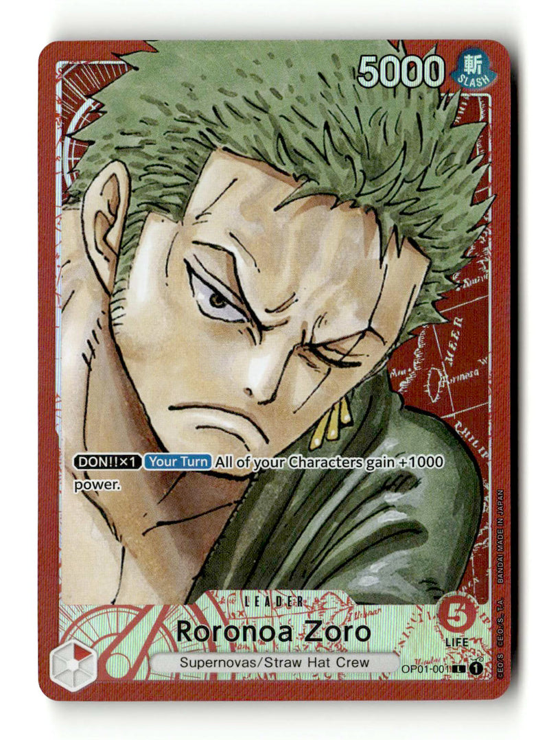 Roronoa Zoro (Parallel) [Romance Dawn] (TGS00397) (Scan) One Piece Single - High End and Graded Bandai