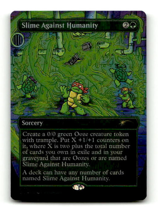 Slime Against Humanity (7077) (SLD-7077) [Secret Lair Drop Series] Foil (TGS00400) (Scan) High End MTG Single Wizards of the Coast